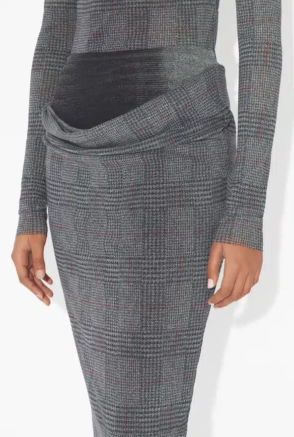 The Long “Prince of Wales” Skirt The Long “Prince of Wales” Skirt