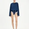 The Long-Sleeved Twisted Bodysuit