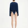 The Long-Sleeved Twisted Bodysuit