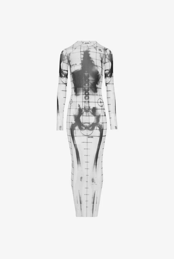 The Long White Squeletor Dress The Long White Squeletor Dress