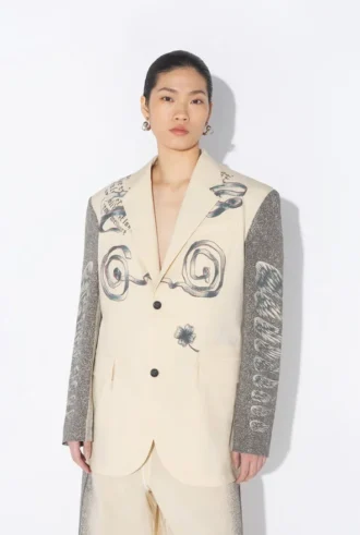 The Multi-Tattoo Suit Jacket