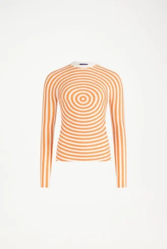 The Orange Target Top