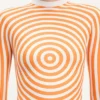 The Orange Target Top