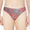 The Red Blurry Roses Swimming Briefs