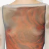 The Red Blurry Roses Top