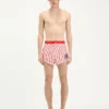 The Red Polka-Dot Swimming Briefs