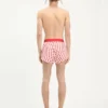 The Red Polka-Dot Swimming Briefs