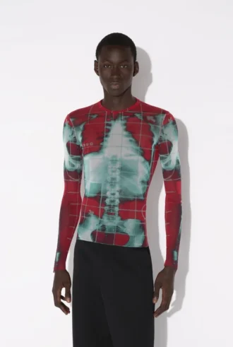 The Red Squeletor Top