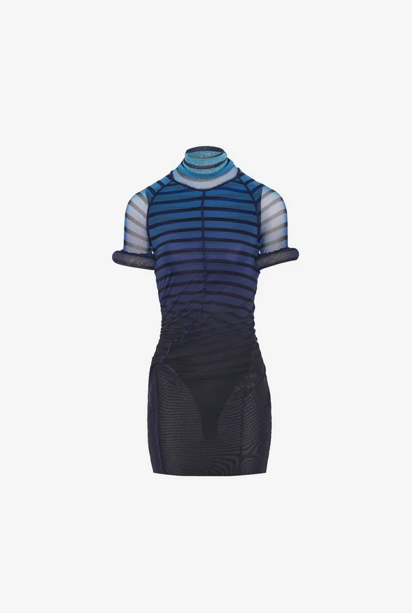 The Short 3D Striped Dress The Short 3D Striped Dress