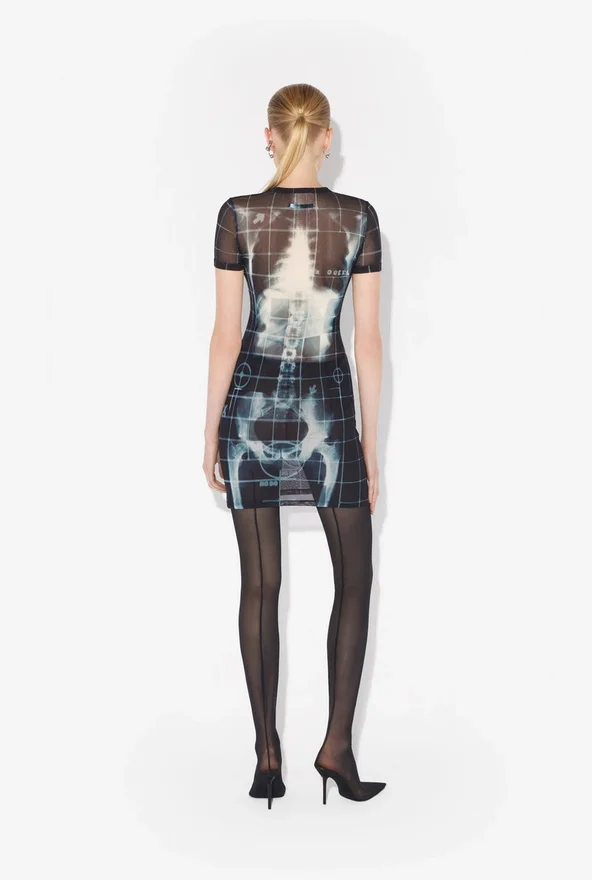 The Short Black Squeletor Dress The Short Black Squeletor Dress