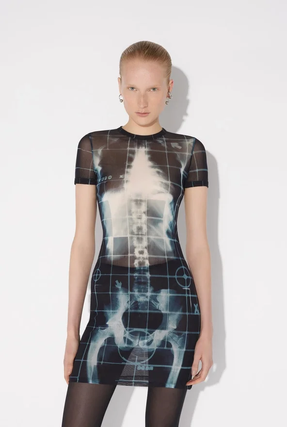 The Short Black Squeletor Dress The Short Black Squeletor Dress