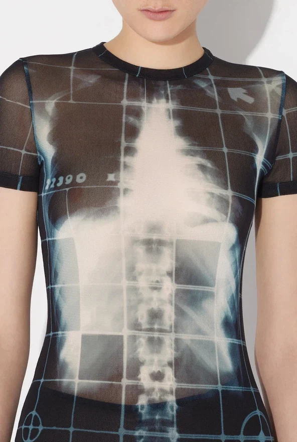 The Short Black Squeletor Dress The Short Black Squeletor Dress