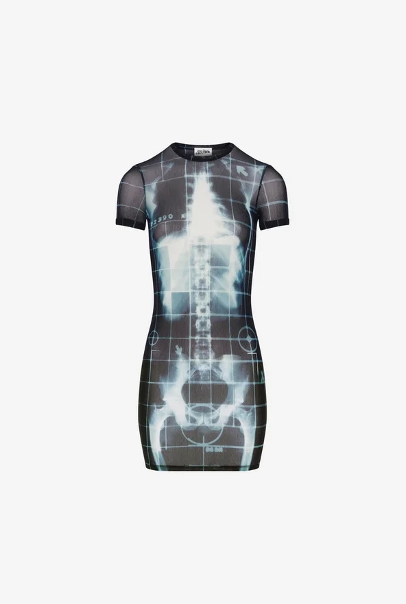 The Short Black Squeletor Dress The Short Black Squeletor Dress