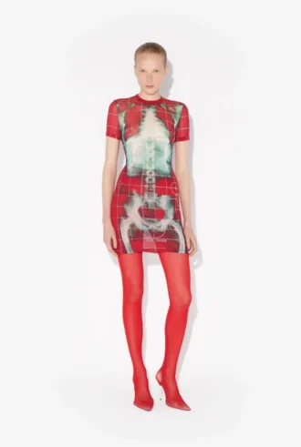 The Short Red Squeletor Dress