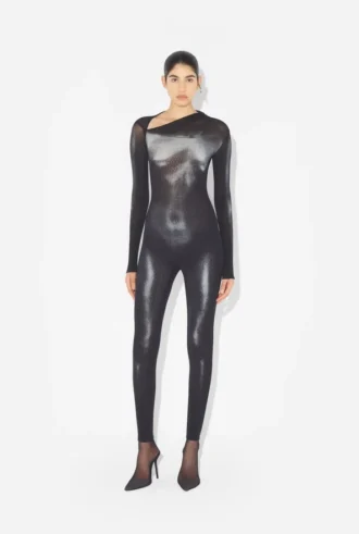 The Silver Body Dust Bodysuit