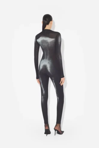 The Silver Body Dust Bodysuit