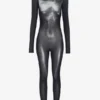 The Silver Body Dust Bodysuit