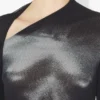 The Silver Body Dust Crop Top