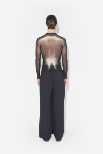 The Silver Body Dust Top