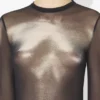 The Silver Body Dust Top