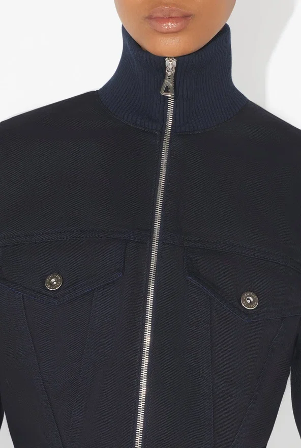 The Slit Denim Jacket The Slit Denim Jacket