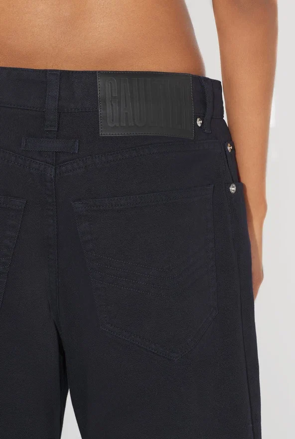 The Snap-Button Denim Jeans The Snap-Button Denim Jeans