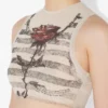 The Tattoo Mariniare Crop Top