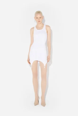 The White Garter Dress