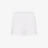 The White Garter Mini-Shorts The White Garter Mini-Shorts
