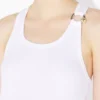 The White Piercing Tank Top